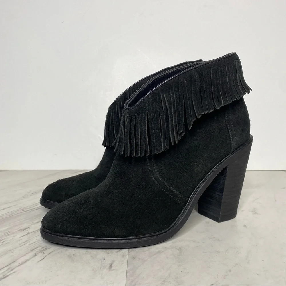 Joie fringe black